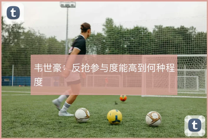 韦世豪：反抢参与度能高到何种程度